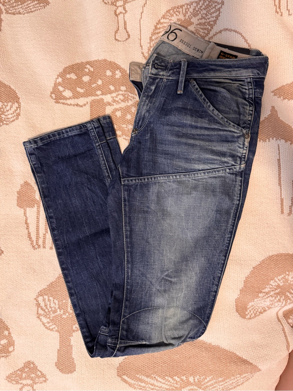 G-Star Raw Women's Skinny Jeans in Washed Indigo